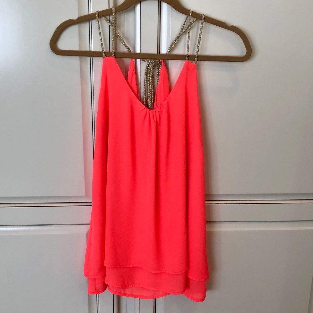Freeway neon tank/cami size M